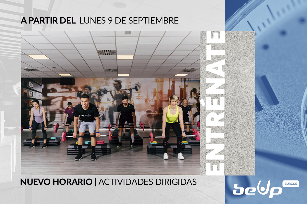 Nuevo horario actividades